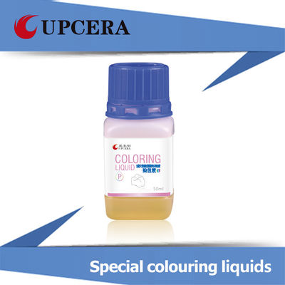 Жидкость расцветки Zirconia CE для серии цвета крон зубов Zirconia розовой